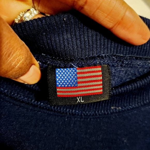 United States of America | Women's Navy Blue Crewneck Sweatshirt (Size XL) - Picture 2 of 10